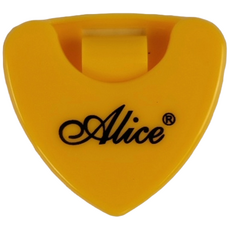 ALICE 기타 삼각 피크 홀더 케이스 삼각피크 포함, 1개