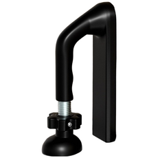 고급 휴대용 안전 도어락 여성 방범용 도어락 여성 여행 안전 도어락, 1개, 블랙