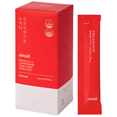 니씨드 스키니 모로오렌지맛 (20ea), 1박스, 400g