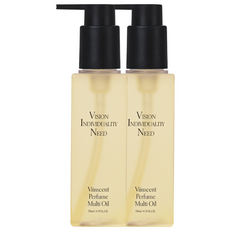 비인센트 퍼퓸 멀티 오일 마사지오일 보습 향좋은오일, 2개, 130ml, 어도러블