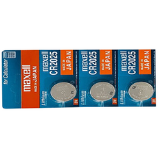 맥셀 CR2025 3개 리튬전지 장난감 계산기 체중계 자동차 리모콘 전자수첩 메모리백업용 리튬배터리, 1개입