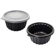 에스제이케미칼 158파이 삼계탕용기 중 블랙 200개입 1세트