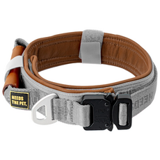 Needs the Pet. Interlaken寵物項圈, 灰色