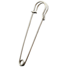 라라공방 스카프 옷 침대 이불 고정핀 30개 세트, 실버