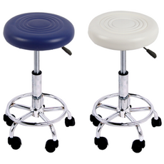 보조의자 스툴 201바퀴형, 블랙, 1개