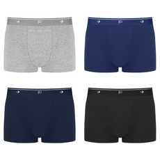 제임스딘 남성용 스트레치 코튼 디럭스 사각 드로즈 팬티 4종세트