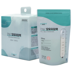 폴레드 안심 플러스 모유저장팩 200ml, 90개입, 1개