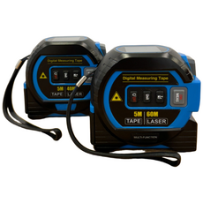 3in1 레이저 줄자 40m/60m, 파란색-60m, 1개