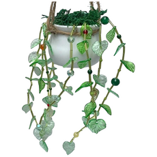 비즈 식물 행잉 만들기 DIY 키트, 1개