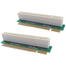 PCI 슬롯 라이저 카드 PCI-Express 16x 확장 카드 제트웨이 PCIe 변환 어댑터 (2pcs)