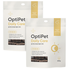 옵티펫 강아지 츄어블 영양제, 60정, 종합영양제, 2개