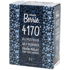 로버츠베리에 야생 빌베리 주스 3L 디스펜서, 1개