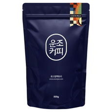 코스타리카 티라 허니 내추럴 500g, 홀빈(분쇄안함), 1개