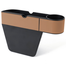 크레이지몬스터 담다 사이드포켓 틈새 수납함 운전석 조수석 정리함, 피칸 브라운(1P), 담다 사이드포켓 운전석, 1개