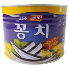 사조 로하이 꽁치 1.8kg 1BOX(6can) ( 사조해표/ 사조대림/ 대용량)