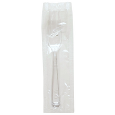 생활을그리다 개별포장 일회용 미니 포크 투명 12cm, 100개입, 1개