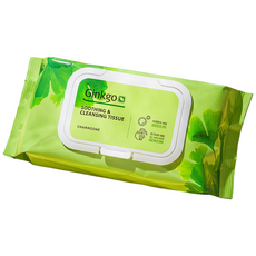 참존 징코 수딩 앤 클렌징 티슈, 70매입, 1개