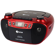 아남 MP3 CD포터블 카세트 A-90 USB인식 카세트 FM 라디오 AUX 이어폰 단자 어학용, 개