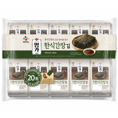 CJ 名家醬油海苔, 4g, 20包