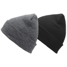 핏노바 남녀공용 대두 무지 비니 1+1