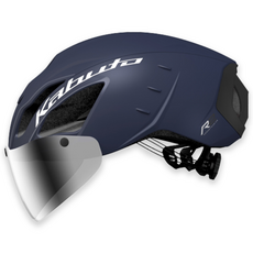 [AERO-R2] 에어로 알투 OGK KABUTO 카부토 에어로 자전거 헬멧(AR-5 실버미러), 03 매트 네이비
