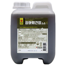 몽고식품 장아찌 간장 소스, 4.6L, 1개