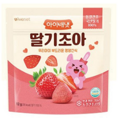 아이배냇 사과조아 과일칩 아기과자 어린이집간식, 1개, 12g