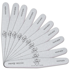 BESSIE 美甲拋光棒 180/240款, 混色, 10個