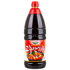 롯데푸드 고추맛기름 1.8L 2개