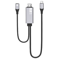 라디온 USB-C타입 TO HDMI 4K 60Hz PD3.0 충전 미러링 MHL케이블