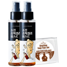 쇼킹좀싹킬러미스트2+발비누/각질 냄새 제거, 3개