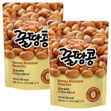 머거본 꿀땅콩, 300g, 2개
