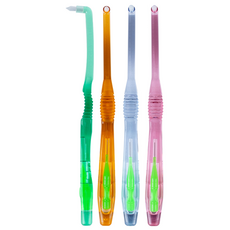 DADEN 臼齒專用牙刷 三角刷毛, 1入, 4個