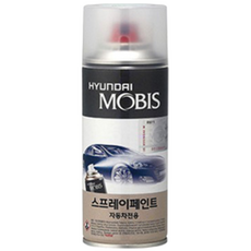 순정품 현대 아반떼 N3S 슬릭실버 스프레이 자동차 차량용 도색 카페인트, N3S 슬릭실버 스프레이(모비스), 1개