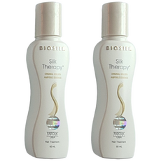 실크 테라피 헤어트리트먼트 오리지널 골든 앰플 에센스 바이오실크 실크테라피 실크테라피 오리지널 골든 헤어에선스 실크테라피 앰플 에선스 실크테라피 미용실손상모/윤기센스추천, 2개, 60ml