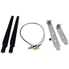 와이파이 안테나세트 FENVI 2pcs 6DBi M.2/NGFF WiFi card Interface 타입 SMA to MHF IPEX 4 안테나