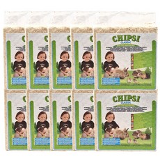 애니몰파크 칩시 클래식 소동물 햄스터 베딩 오리지날 대용량 톱밥 용품, 1kg, 10개