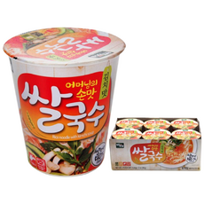 백제 쌀국수 김치맛, 58g, 6개