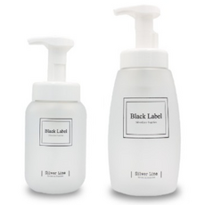 실버라인 블랙라벨 버블포머 400ml 1000ml 샴푸희석 거품용기 폼 디스펜서, 400ml-1개, 1개, 400ml-1개