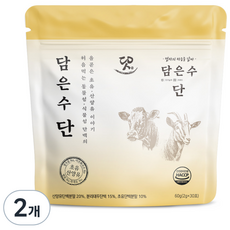 초유 산양유 동물성 식물성 단백질의 조합 담은수 단 30포 순한맛, 60g, 2개