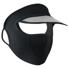 로아 안면 쿨 마스크 귀안아픈 햇빛가리개 여름 복면, 블루, 1개