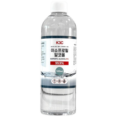 이소프로필 알콜 IPA 탈지 소독제 유막제거 알코올 고순도 99.9 청소 세정제 기름때 제거, 1개, 500ml