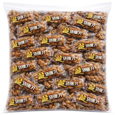 한입쏙 미니 꿀꽈배기 대용량 300개 개별포장 사무실 탕비실 간식