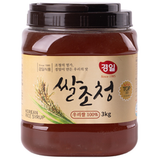 우리쌀조청엿3kg/경일[PT], 1개, 3kg