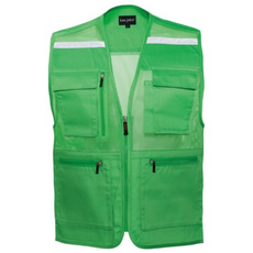 어벤툴즈 대영 2004A (메쉬형 조끼) 망사조끼 안전조끼 작업복 산업용작업복, 1개, 2004AFG(연두색)