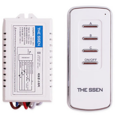 리모컨 스위치 1구 2구 3구 LED등 방등 거실등 주방등 리모콘 컨트롤, 1개