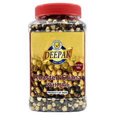 Roasted Chana with skin 로스티드차나 볶은 병아리콩, 3개