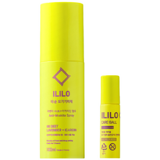 이리로 모기기피제 온가족 벌레 진드기 해충 퇴치 미스트 모기퇴치제 케어볼, 1세트, 기피제+케어볼