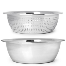 오브쿡스 스텐 멀티 다라이 2종세트, 다라이 55 + 타공 50cm, 1개