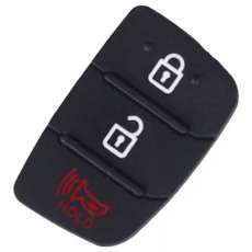 파비스 트럭 리모컨 폴딩키 스마트키 차키 수리용 교체용 호환용 폴딩키 실리콘 고무, 1개, 폴딩키 3버튼경적 고무